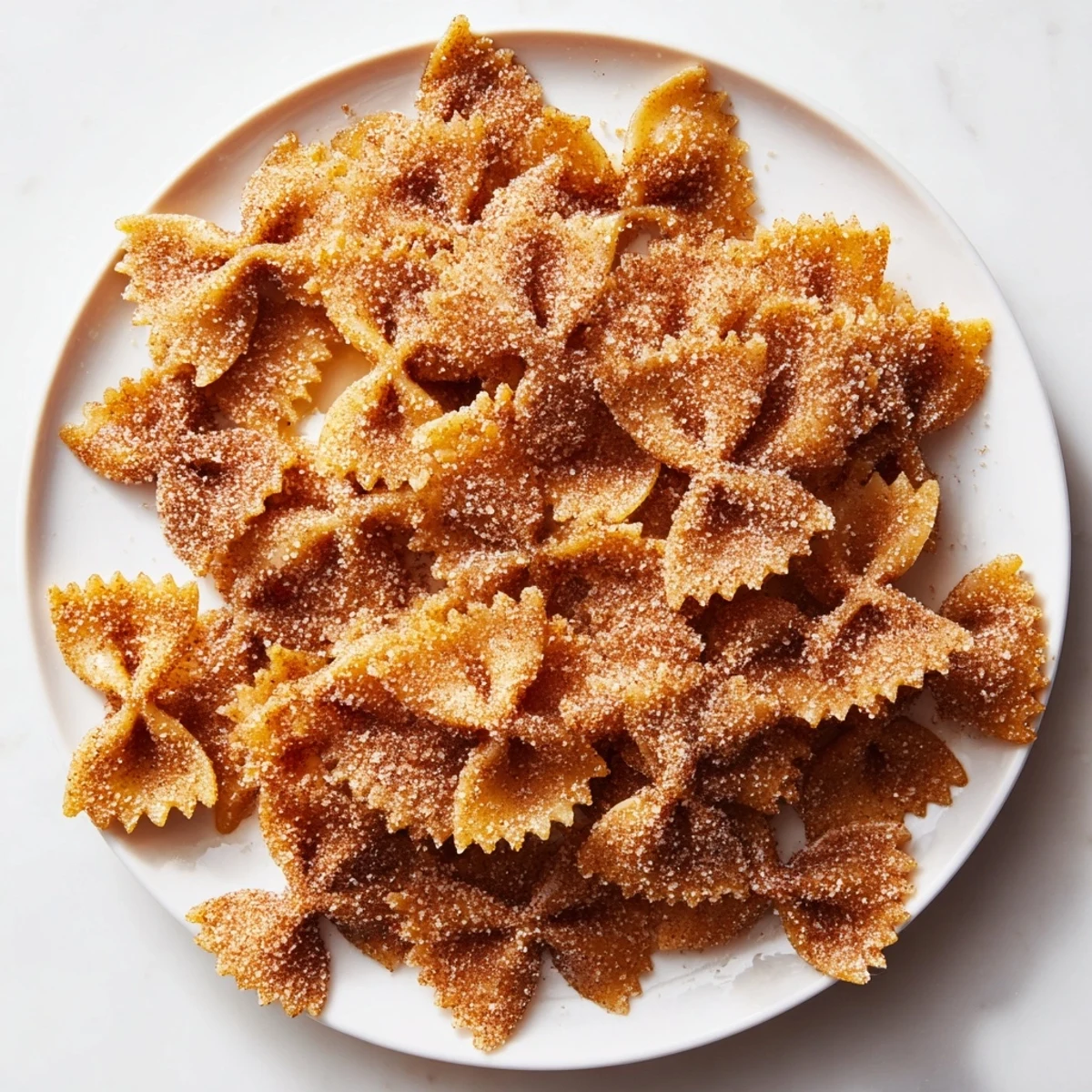 Air Fryer Bowtie Pasta Snack