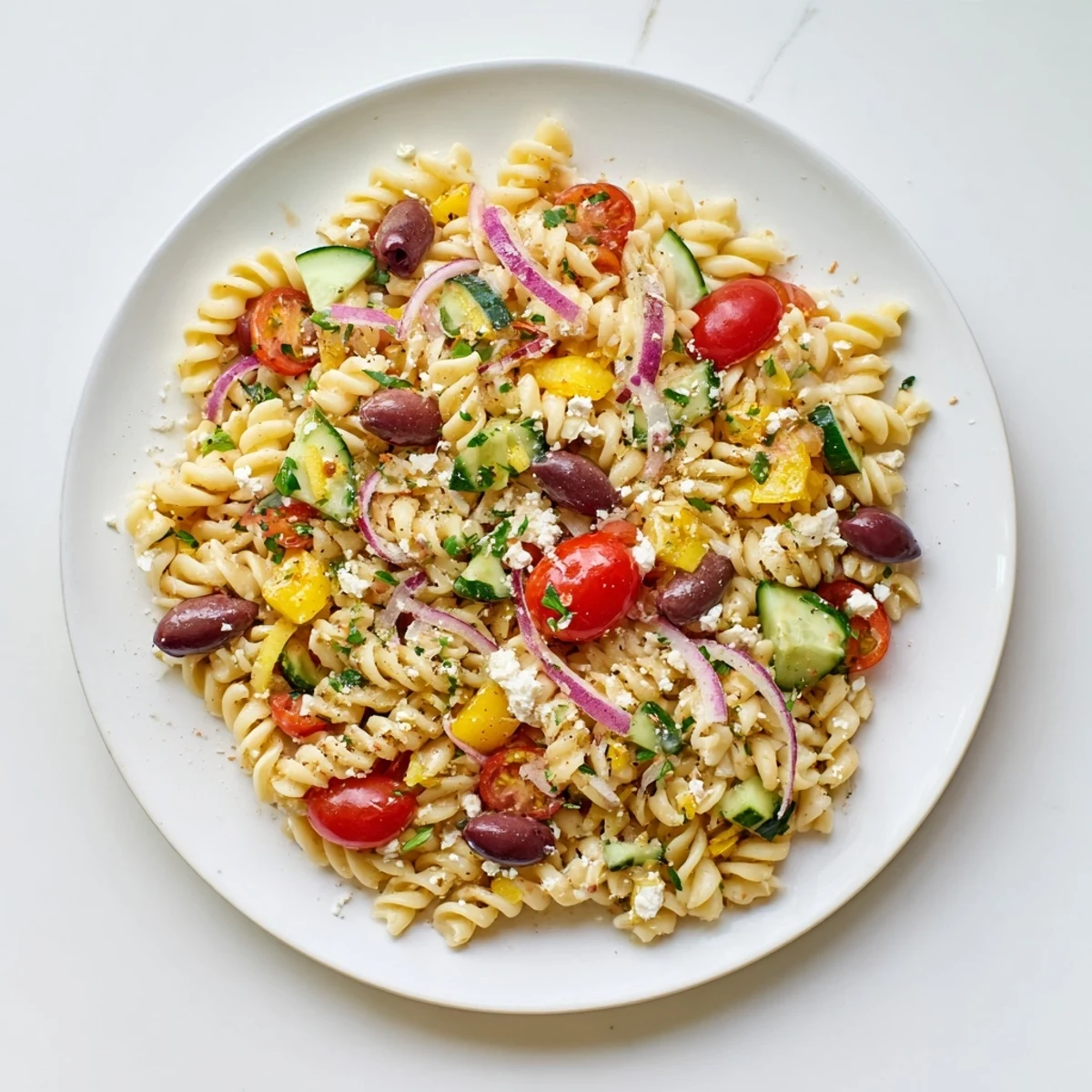 Lemon Pasta Salad Flavor