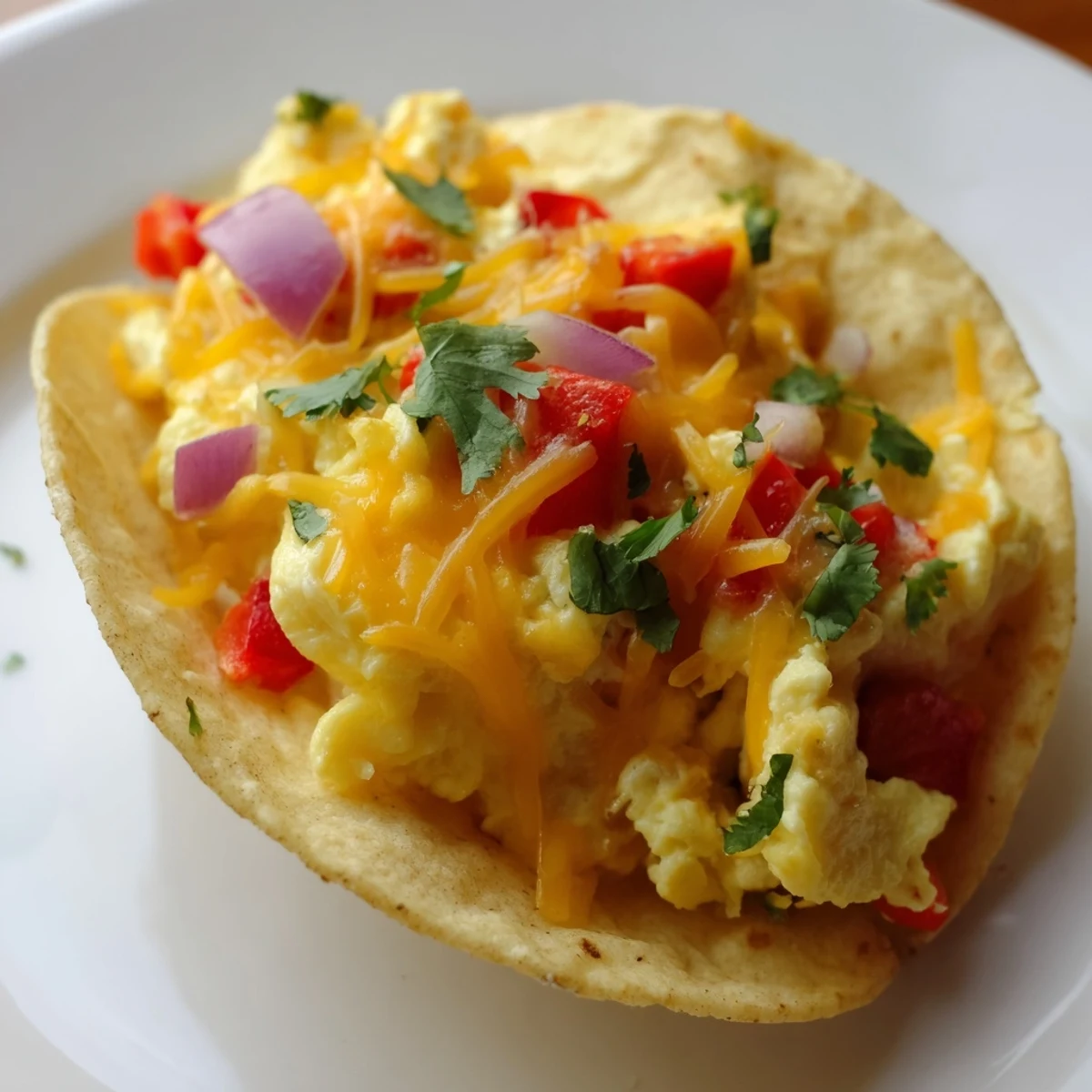 Delicious Sheet Pan Breakfast Tacos feature bubbly cheese and perfectly cooked eggs, perfect for sharing.