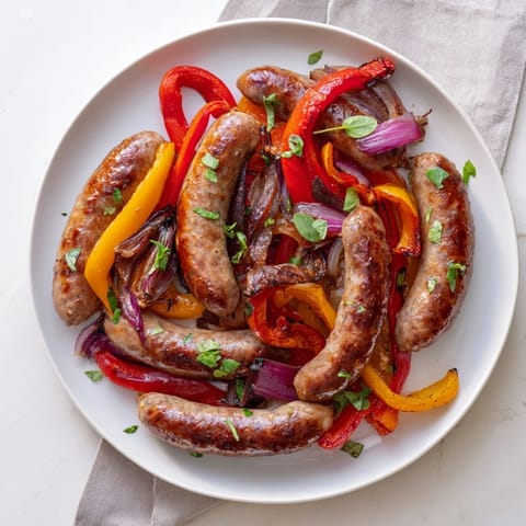 Sheet Pan Italian Sausage Peppers