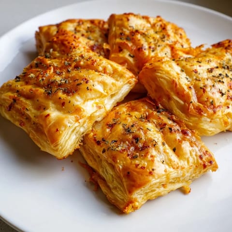 Cheese and Spice Puff Bites