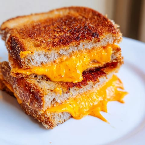Spiked Grilled Cheese Sriracha Mayo
