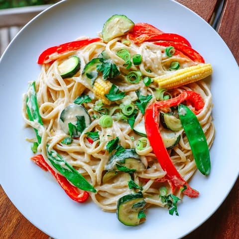Thai Curry Pasta Fusion