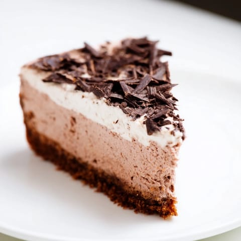 Lighter Chocolate Cottage Cheesecake