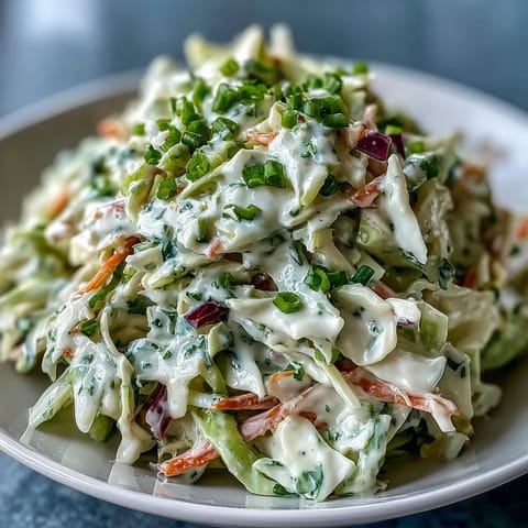 Coleslaw With Creamy Dressing