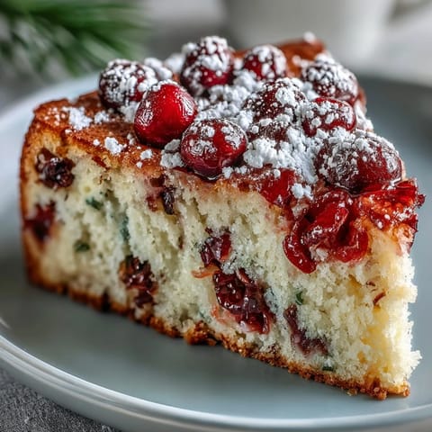 Cranberry Orange Breakfast Cake