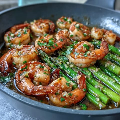 Healthy Lemon Garlic Shrimp