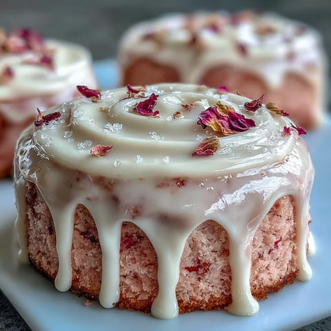 Bridal shower rosé velvet cake with elegant gold drip, a pink confection.