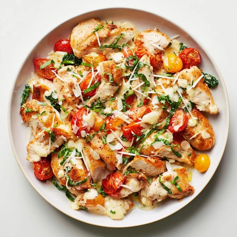 Imagine a flavorful Creamy Sun-Dried Tomato Chicken Skillet, perfect for soaking up with crusty bread!