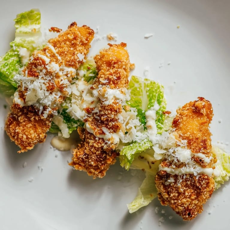 Serving suggestion for a Crispy Chicken Caesar Wrap, paired with lemon wedges on a rustic wooden table for a quick meal.