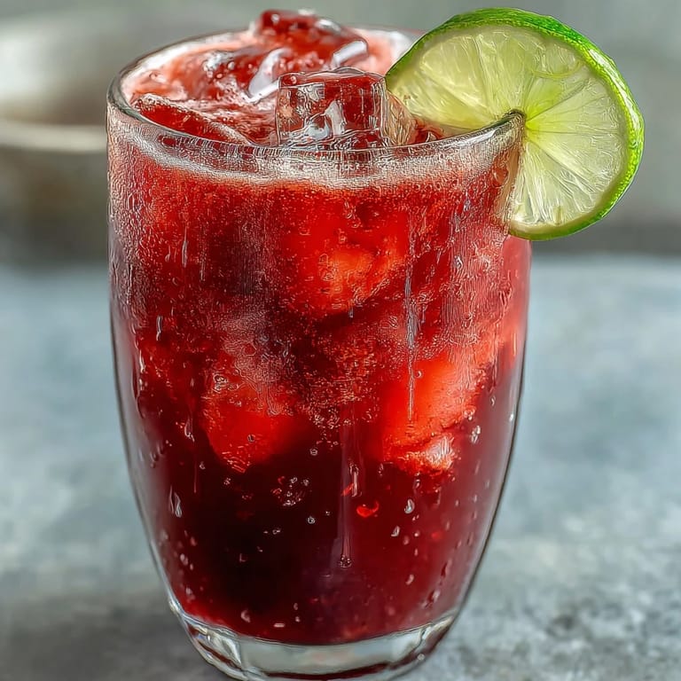 A refreshing glass of Dragon Drink Refresher, blending tropical dragon fruit, coconut milk, and zesty lime.