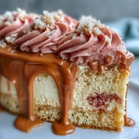 Bridal Shower Rosé Velvet Cake with Gold Drip, a blush-pink velvet cake with creamy frosting and elegant gold drip, perfect for bridal celebrations.  