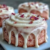 Bridal shower rosé velvet cake with elegant gold drip, a pink confection.